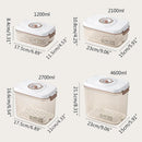 GobekUsa Fresh-Keeping Vacuum Canister: Large Capacity Food Organizer.