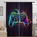 GobekUsa Game Console Handle Curtains: Kitchen, Cafe, Living Room, Balcony Décor