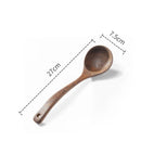 GobekUsa Kitchen Utensils Set: Non-Stick Cookware with Wooden Handles