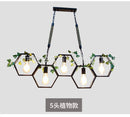 GobekUsa Industrial Style Pendant Light for Bar, Restaurant - Retro Creative Personality