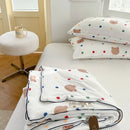 GobekUsa Cartoon Patchwork Summer Cooling Blanket Lightweight Air Condition Comforter
