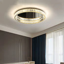 GobekUsa Crystal LED Ceiling Chandeliers: Modern Living Room Dining Room Pendant Lamp