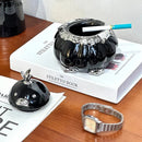 GobekUsa Duck Shaped Ceramic Ashtray with Lid - Windproof Smoking Accessories