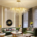 GobekUsa Golden Branch Crystal Chandelier – Luxe Living Room & Hotel Lobby Decor