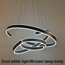 GobekUsa Geometric Circle Rings LED Pendant Light Fixture
