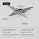 GobekUsa Linear LED Ceiling Lamp for Living Room Bedroom Lighting Fixtures