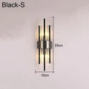 GobekUsa Crystal Wall Lamp: Elegant LED Indoor Lighting for Living Room, Bedroom, Hotel, and TV Background