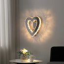 GobekUsa Crystal LED Wall Lamp Modern Cloakroom Bedside Luster for Luxurious Living Spaces