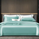 GobekUsa Egyptian Cotton Duvet Cover Set, 1000TC Bedding: Quilt Cover, Sheet, Pillowcases