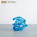GobekUsa Glass Coil Ball Sculpture Decorative Figurine
