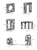 GobekUsa Archway Terrazzo Sculpture for Home Decor