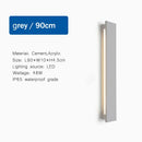 GobekUsa LED Limestone Sconce Garden Porch Lamp for Country Villa Balcony Entrance