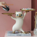 GobekUsa Cat Resin Tray: Chic Home & Office Decor Accessory