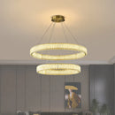 GobekUsa Crystal Chandelier Pendant Lamps for Home Decor and Modern Living Room Lighting
