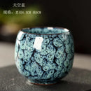 GobekUsa Ceramic Kung Fu Tea Cup Set - Handcrafted Porcelain Drinkware for Coffee and Wine