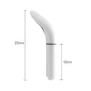 GobekUsa Elegant White ABS Handheld Shower Head for Bath Showering System