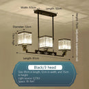 GobekUsa Crystal Chandelier Villa Living Room Lighting