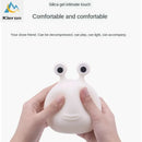 GobekUsa Cartoon Slug Night Light: Silicone LED Lamp for Bedroom, Baby Feeding, Room Decor