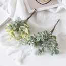GobekUsa Eucalyptus Leaves Artificial Plants for Home Garden Wedding Decor