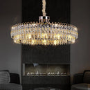 GobekUsa Crystal Chandelier: Modern Luxury for Living Room, Restaurant, Hotel Lobby