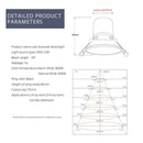 GobekUsa LED 7W CRI97 Narrow Border Ceiling Light for Bedroom Living Room