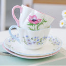 GobekUsa Bone China Coffee Cup and Saucer Set for Home and Office