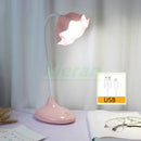 GobekUsa Lotus Floor Lamp: Modern LED Desk Lamp for Bedroom Study Living Room