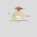 GobekUsa LED Wood Acrylic Ceiling Lamp Modern Art Decor Light Fixture