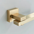 GobekUsa Brass Chrome/Black Bronze Swivel Shower Faucet Spout Wall Mount Bathroom Accessory