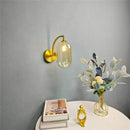 GobekUsa Glass Ball LED Wall Sconce for Living Bedroom Dining Kitchen - Minimalist Design