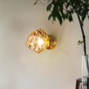 GobekUsa Grey Glass LED Wall Lamp for Home Decor and Lighting