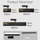 GobekUsa 30W LED Linear Grille Track Spotlights for Living Room and Store Track Lighting