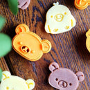 GobekUsa Cute Bear Sandwich Mold & Cookie Cutter Baking Set