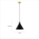 GobekUsa Industrial Metal Pendant Light with Adjustable Height for Kitchen and Dining Room Decor