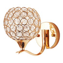 GobekUsa Crystal Wall Sconce - Elegant Bedroom Wall Light for Home Lighting