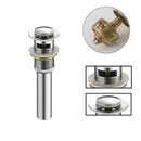 GobekUsa Gold Large Round Bathroom Pop-up Drain for Copper Washbasin Sink