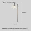 GobekUsa Black Iron LED Long Wall Lamp for Living Room, Bedroom, Corridor - Nordic Style