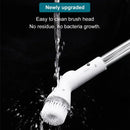GobekUsa Electric Spin Cleaner + 6 Brush Heads - Turbo Scrub for Kitchen, Bathroom & Floors