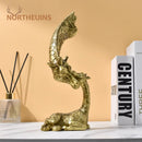 GobekUsa Abstract Resin Giraffe Figurines Home Office Decor Ornament Art Collection