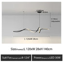 GobekUsa Aluminum LED Chandelier: Modern Dining Island Light for Stylish Indoor Decoration