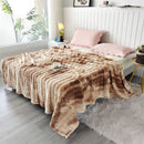 GobekUsa Cozy Gradient Bubble Fleece Throw Blanket, Plush All-Season Nap Blanket
