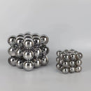 GobekUsa Geometric Crystal Glass Ball Stack Blocks Home Decoration