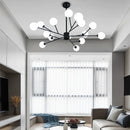GobekUsa Glass Ball Modern Branch Chandelier - Magic Bean Design for Living Room