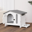 GobekUsa Breathable Four Seasons Dog House for Indoor Balcony, Patio, Living Room, or Garden