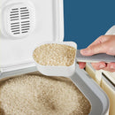 GobekUsa Hermetic Rice Bucket Food Storage Container Cereal Dispenser