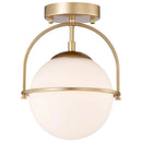 GobekUsa Glass Ball Suspension Ceiling Light for Living Room
