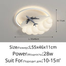 GobekUsa LED Airplane Chandelier Lights for Modern Home Decor & Indoor Lighting
