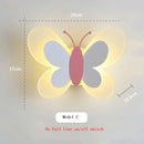 GobekUsa Butterfly Wall Lamp: Charming LED Light for Kids' Bedroom and Nursery