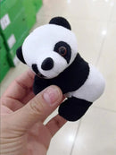 GobekUsa Cute Panda Plush Clip-On Pendant - Small Funny Bedroom Decoration