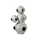 GobekUsa Abstract Planet Hollow Pipe Ceramic Ornament Figurine - Home Decor Accessory